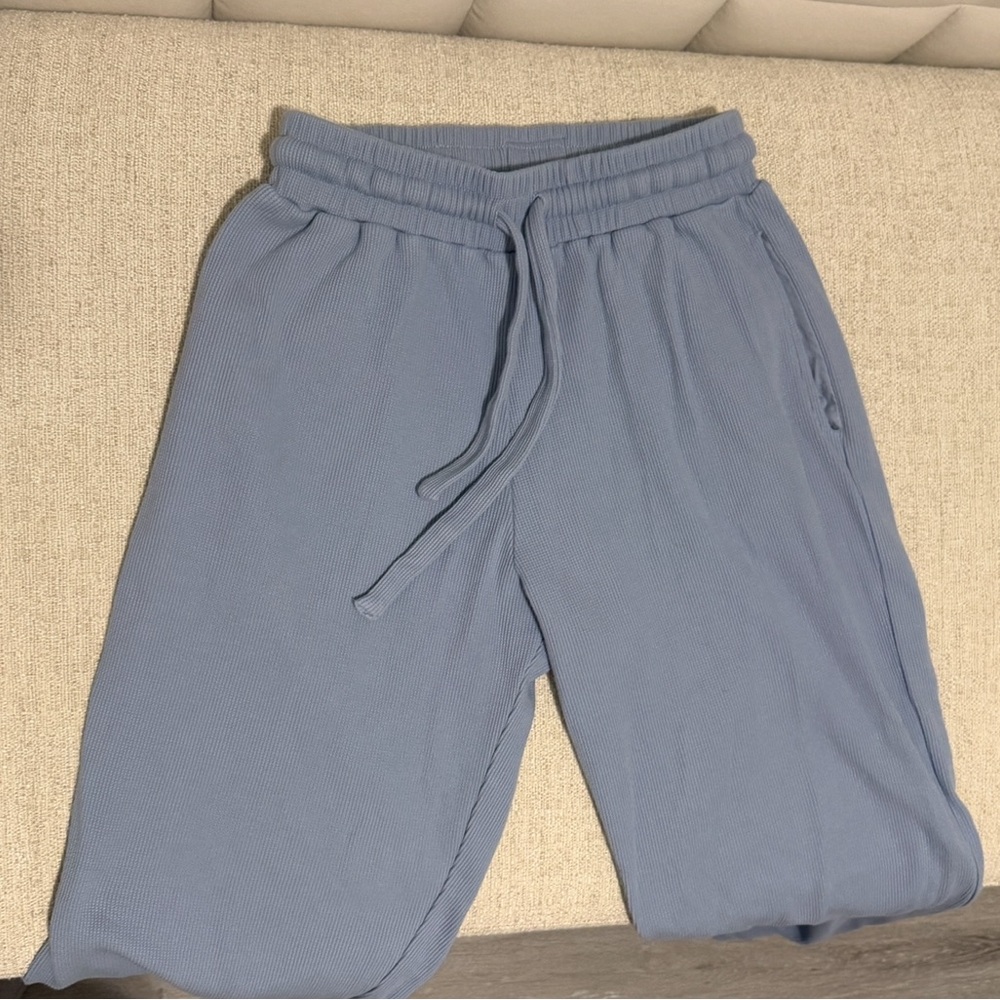 Daily Drills SET! Layered Thermal Crew + Pants in mist - Picture 5 of 10